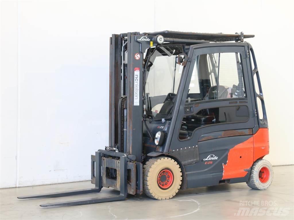 Linde E25L/387 バッテリーフォークリフト