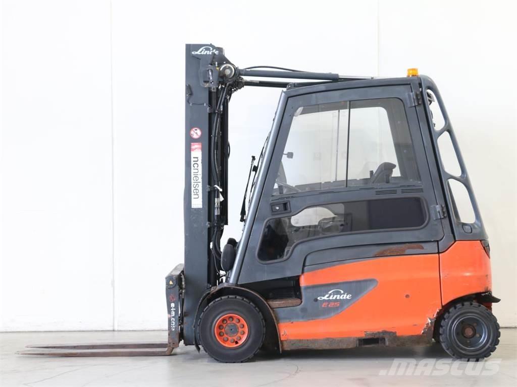 Linde E25L/387 バッテリーフォークリフト