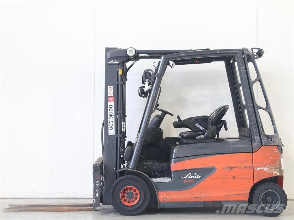 Linde E25L/387 バッテリーフォークリフト