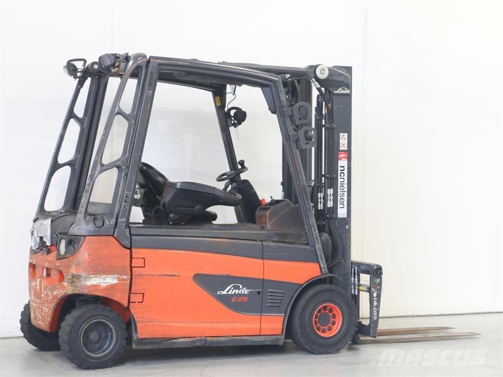 Linde E25L/387 バッテリーフォークリフト