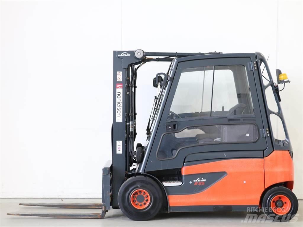 Linde E25L/387-01 バッテリーフォークリフト