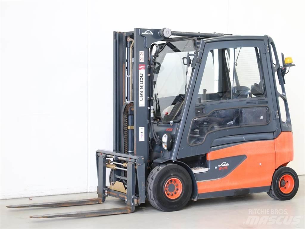 Linde E25L/387-01 バッテリーフォークリフト