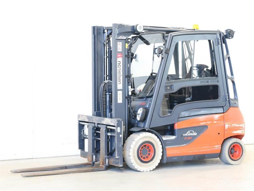 Linde E30/387 バッテリーフォークリフト