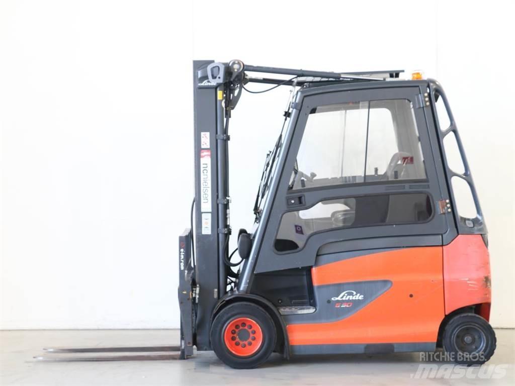 Linde E30/600HL/387 バッテリーフォークリフト