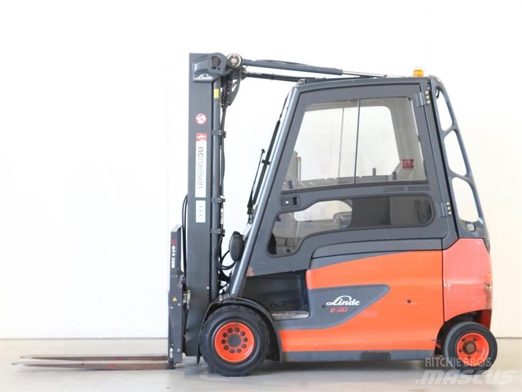 Linde E30/600HL/387 バッテリーフォークリフト