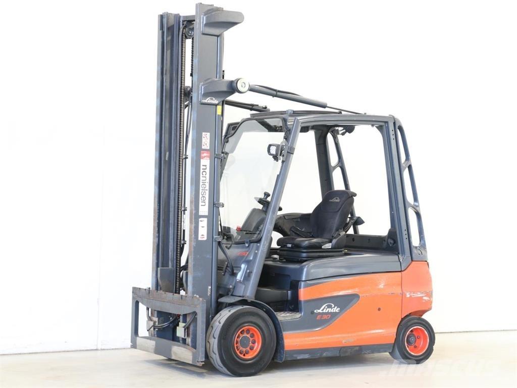 Linde E30L/387 バッテリーフォークリフト