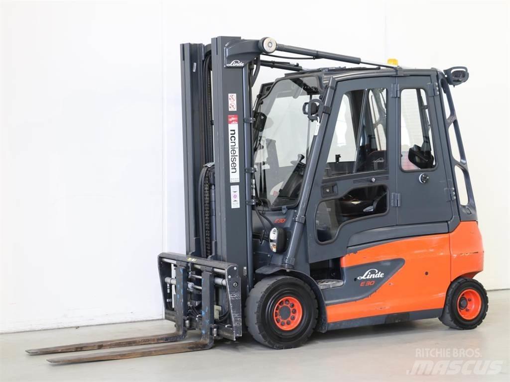 Linde E30L/387 バッテリーフォークリフト