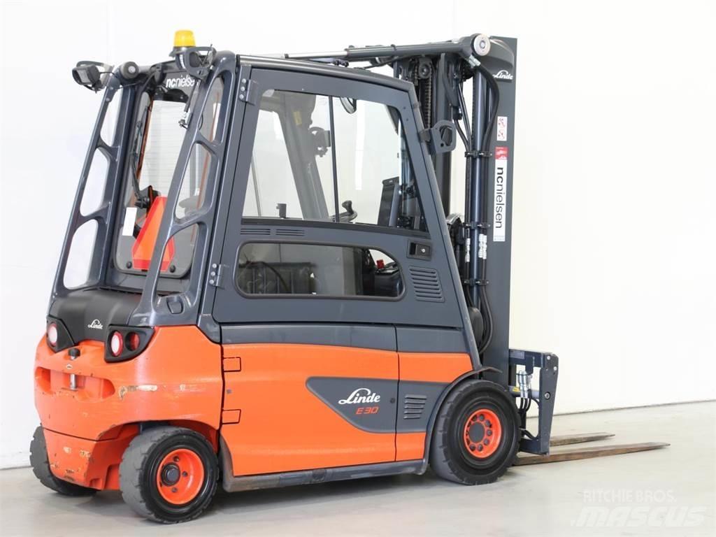 Linde E30L/387 バッテリーフォークリフト