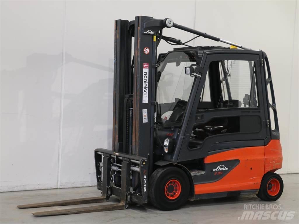 Linde E30L/387 バッテリーフォークリフト