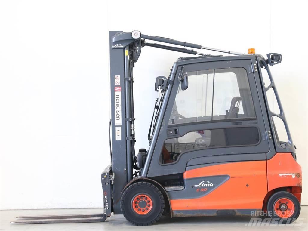 Linde E30L/387 バッテリーフォークリフト