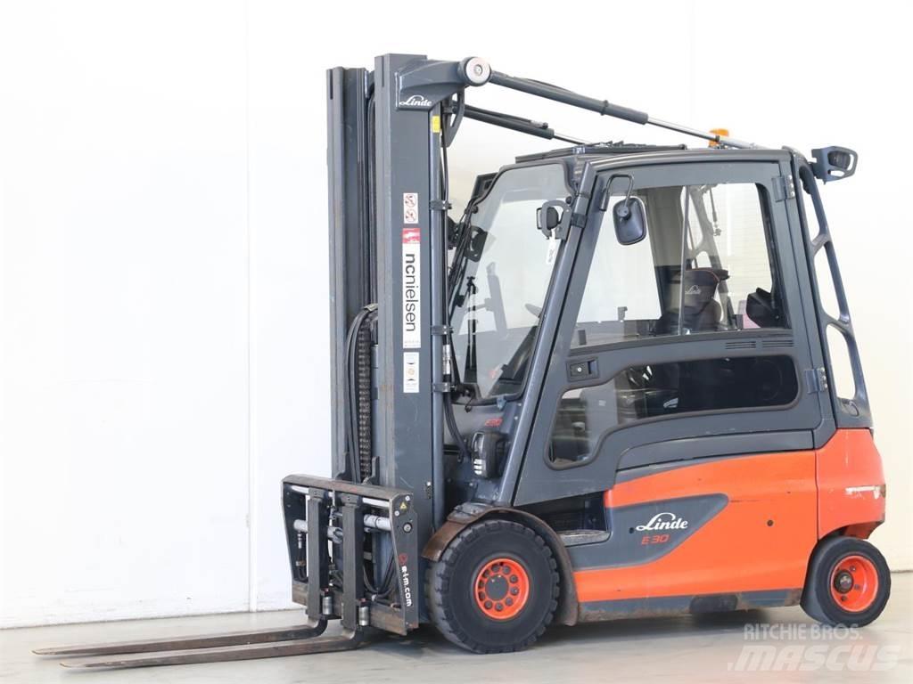 Linde E30L/387 バッテリーフォークリフト