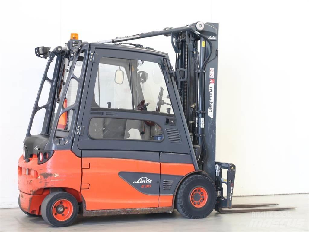 Linde E30L/387 バッテリーフォークリフト