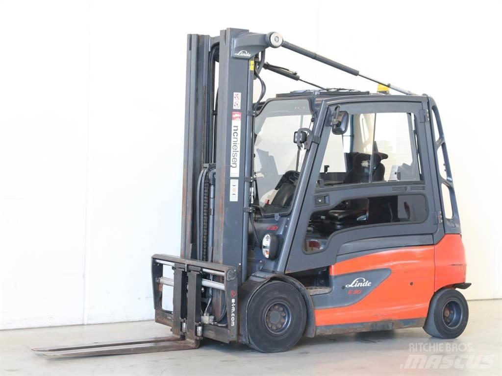 Linde E30L/387 バッテリーフォークリフト