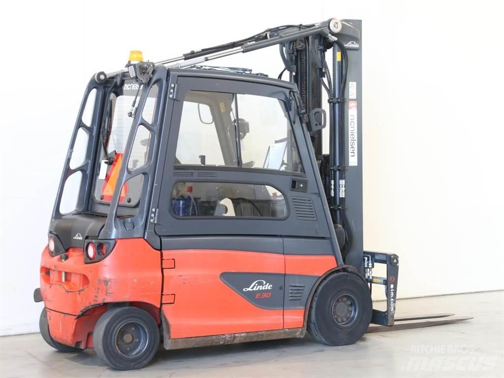 Linde E30L/387 バッテリーフォークリフト