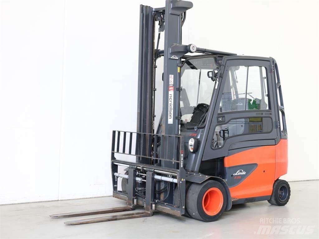 Linde E35HL/387 バッテリーフォークリフト
