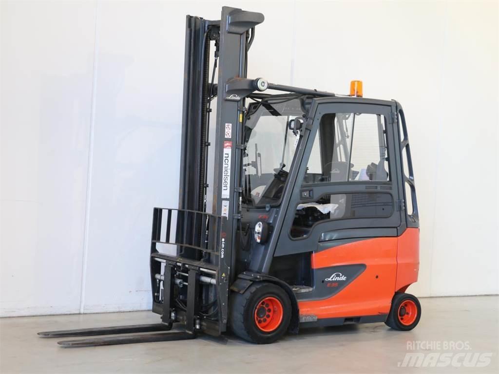 Linde E35HL/387 バッテリーフォークリフト