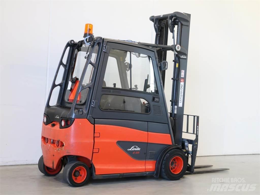 Linde E35HL/387 バッテリーフォークリフト
