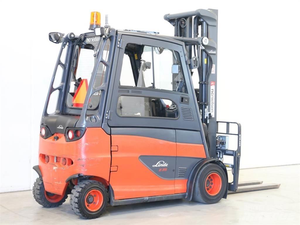 Linde E35HL/387 バッテリーフォークリフト