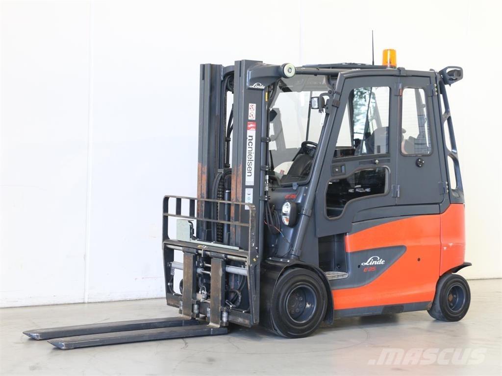 Linde E35HL/387 バッテリーフォークリフト