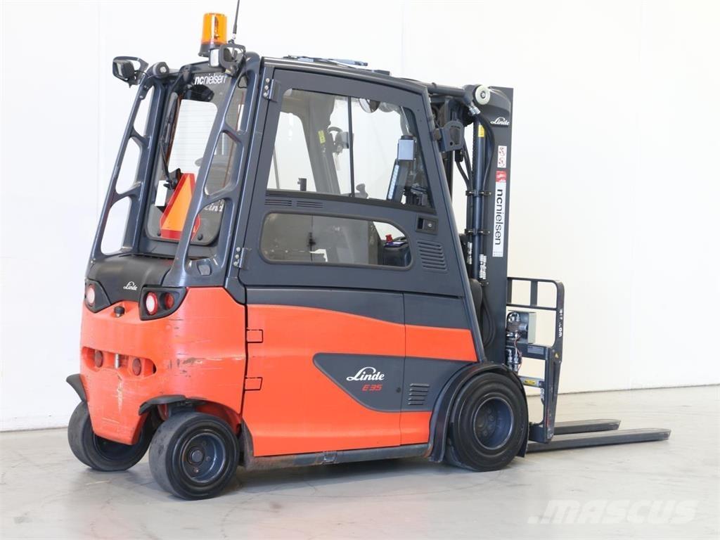 Linde E35HL/387 バッテリーフォークリフト