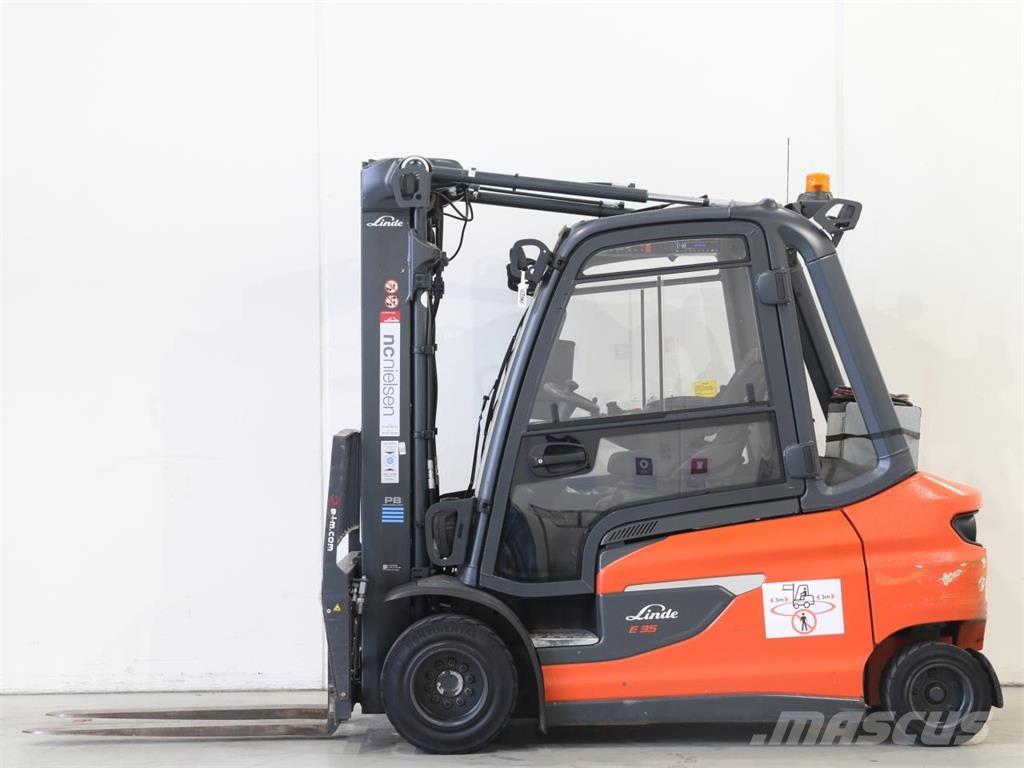 Linde E35L/1252-01 バッテリーフォークリフト