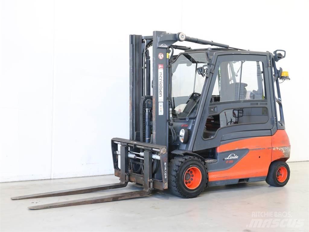 Linde E35L/387 バッテリーフォークリフト