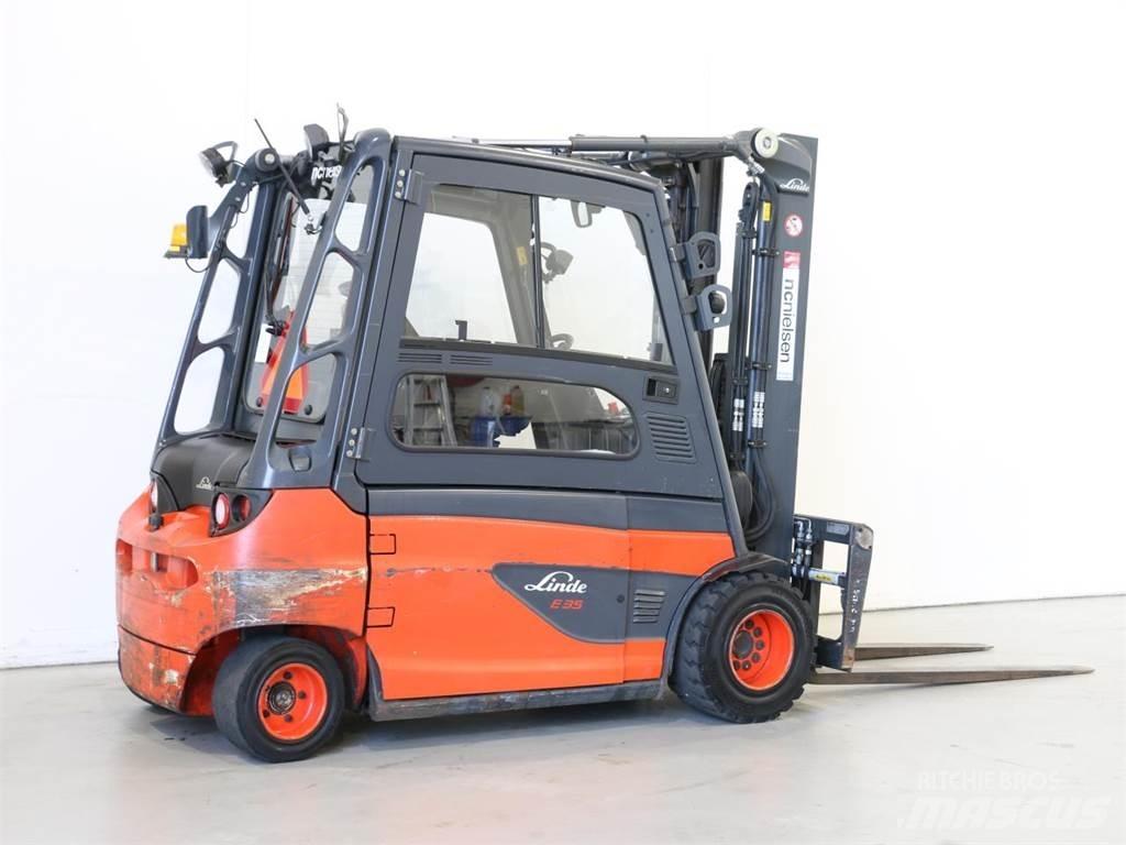 Linde E35L/387 バッテリーフォークリフト