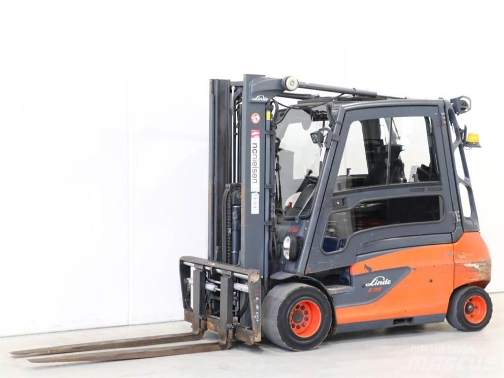 Linde E35L/387 バッテリーフォークリフト