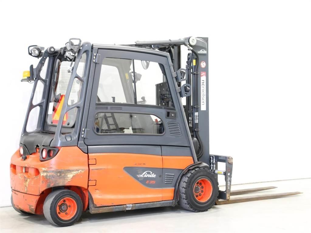 Linde E35L/387 バッテリーフォークリフト