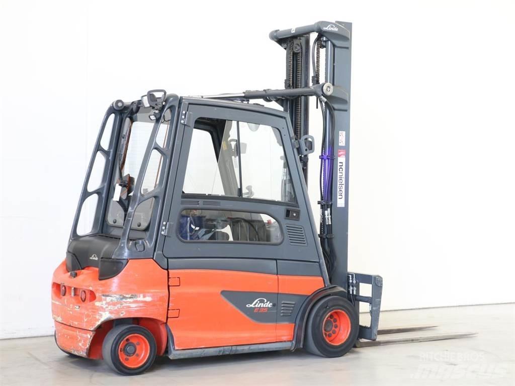 Linde E35L/387 バッテリーフォークリフト