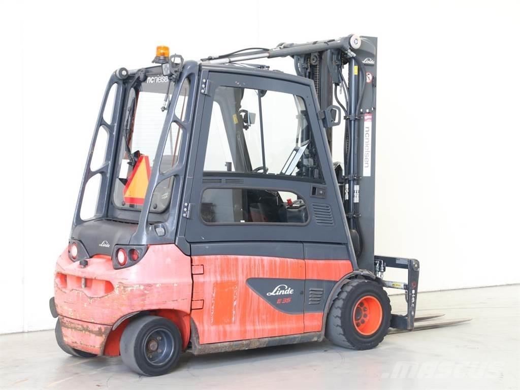 Linde E35L/387 バッテリーフォークリフト
