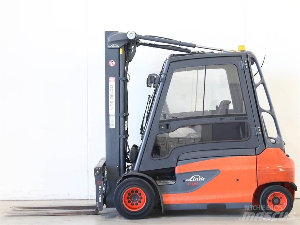 Linde E35L/387 バッテリーフォークリフト