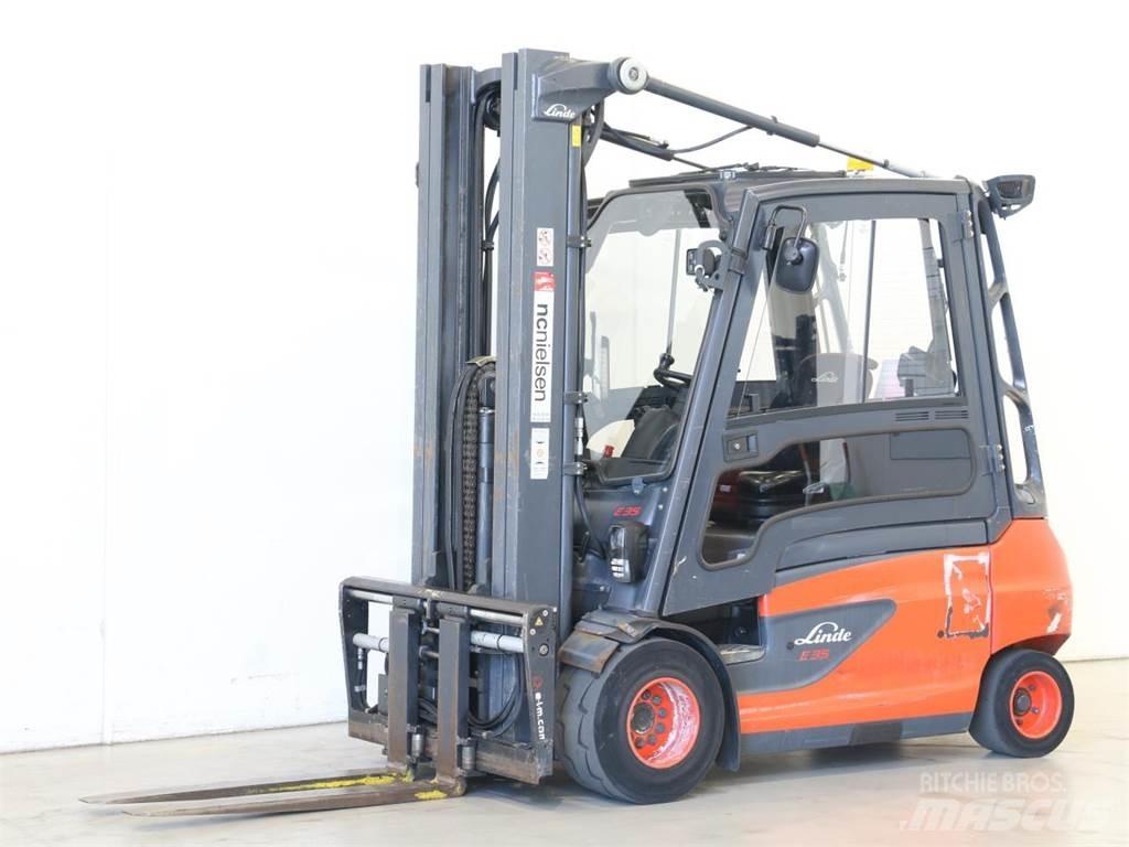 Linde E35L/387 バッテリーフォークリフト