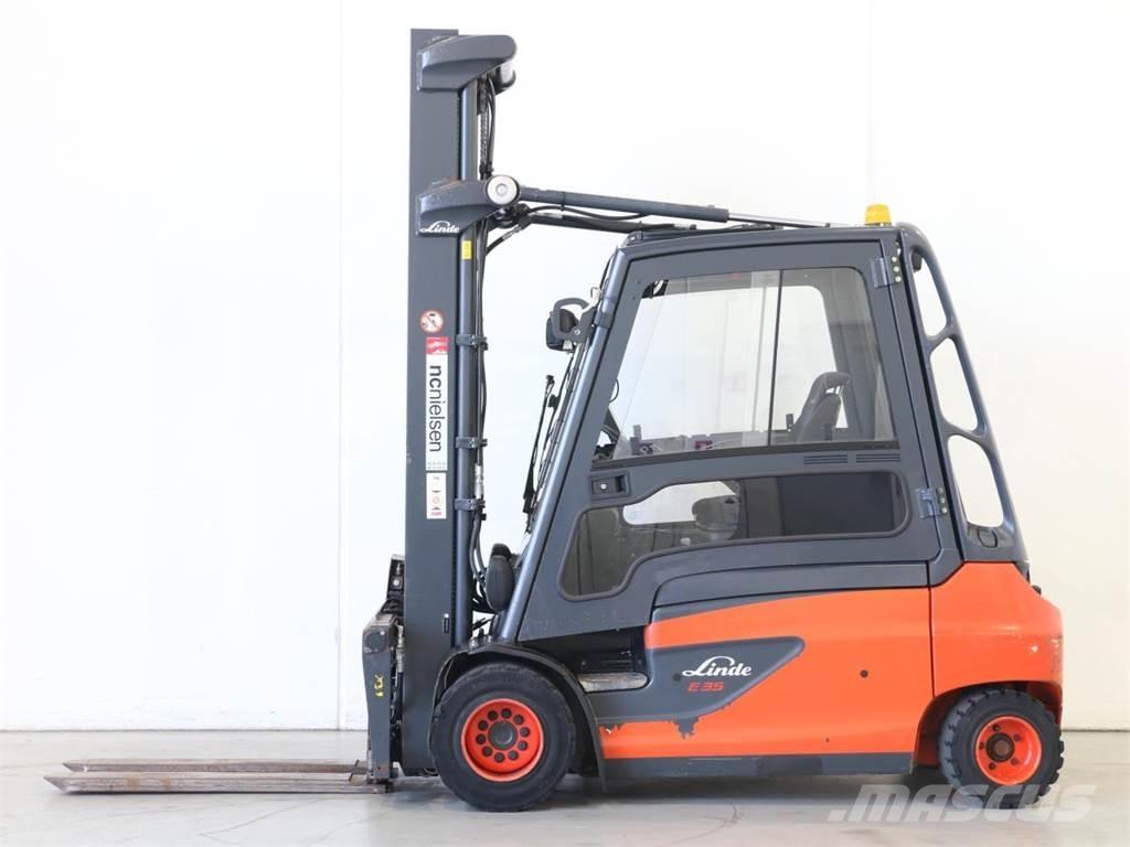 Linde E35L/387 バッテリーフォークリフト