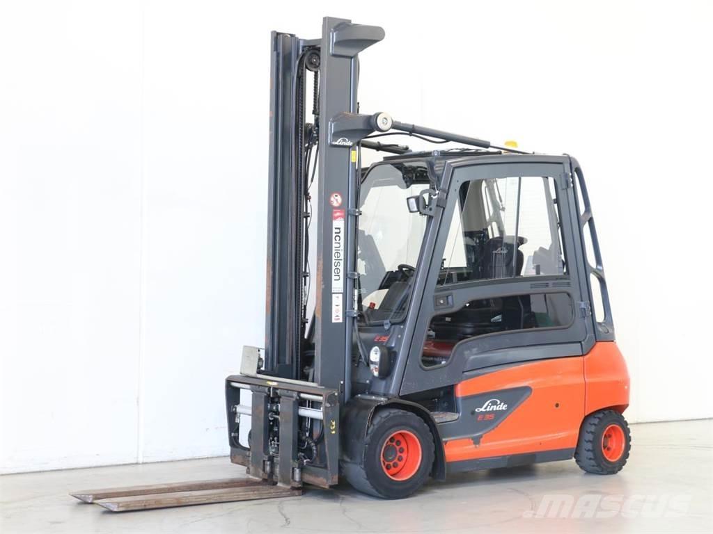 Linde E35L/387 バッテリーフォークリフト