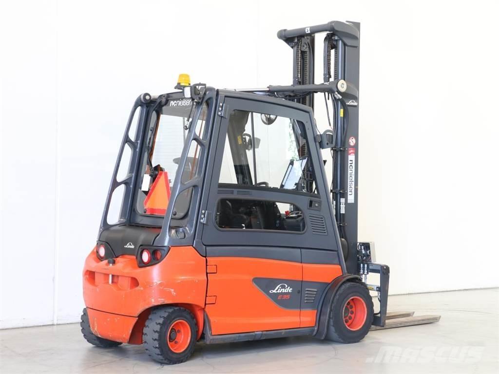 Linde E35L/387 バッテリーフォークリフト