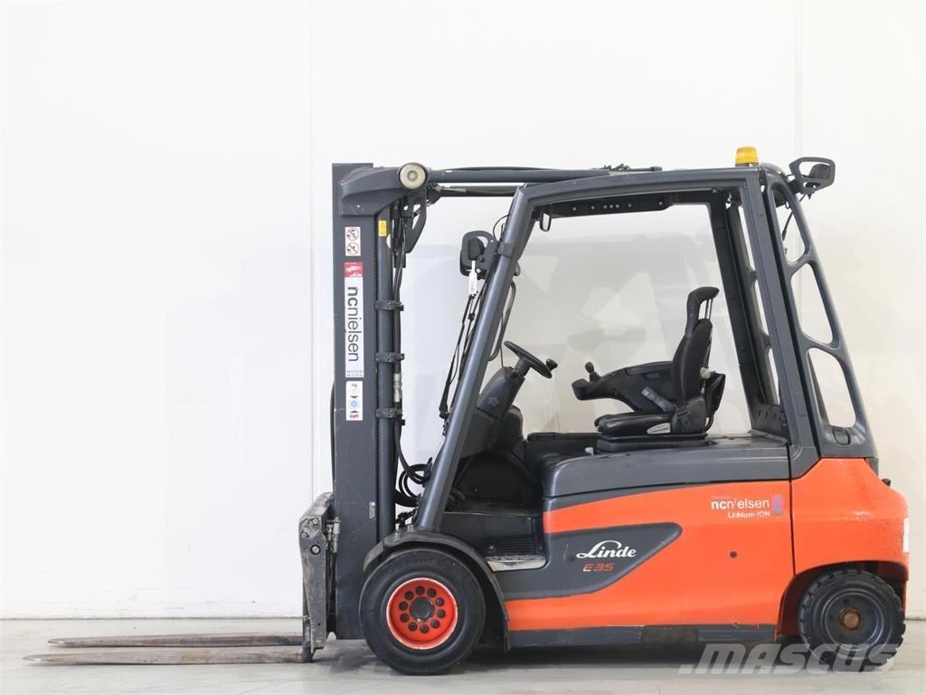 Linde E35L/387 バッテリーフォークリフト