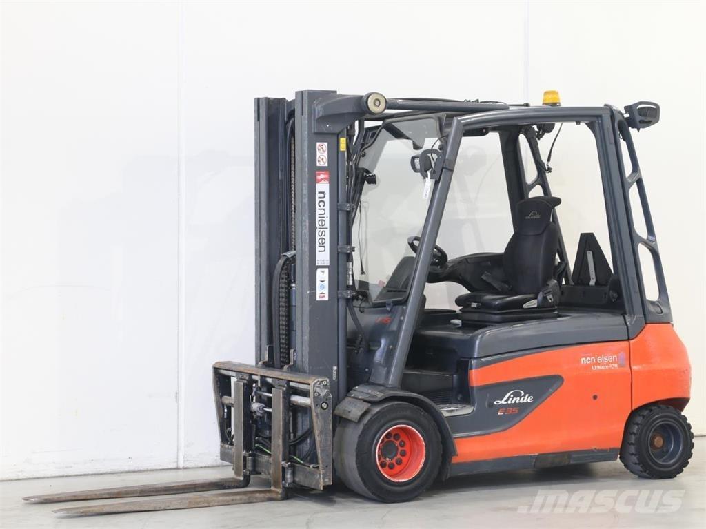 Linde E35L/387 バッテリーフォークリフト