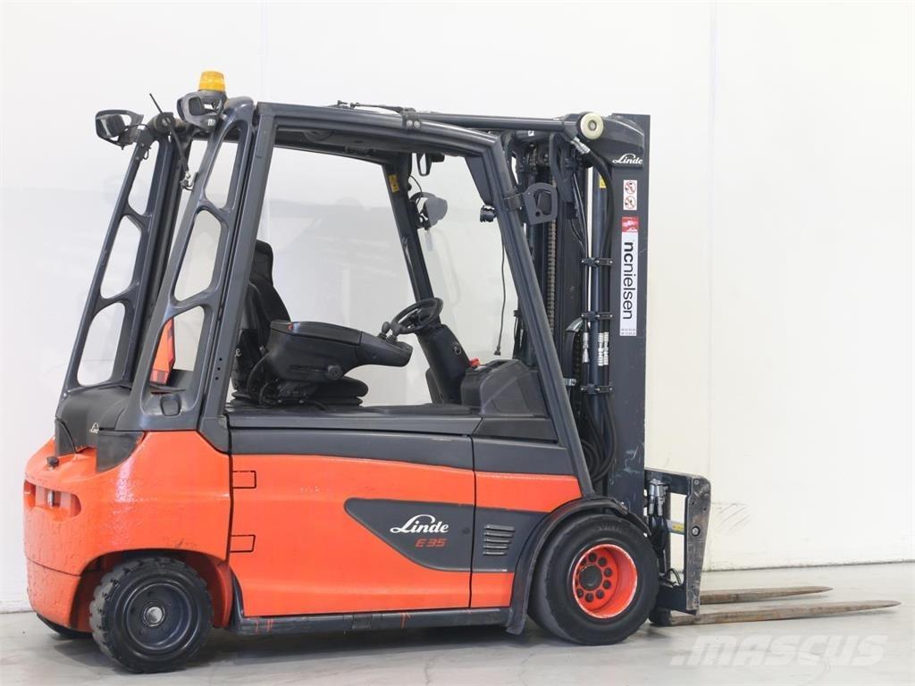 Linde E35L/387 バッテリーフォークリフト