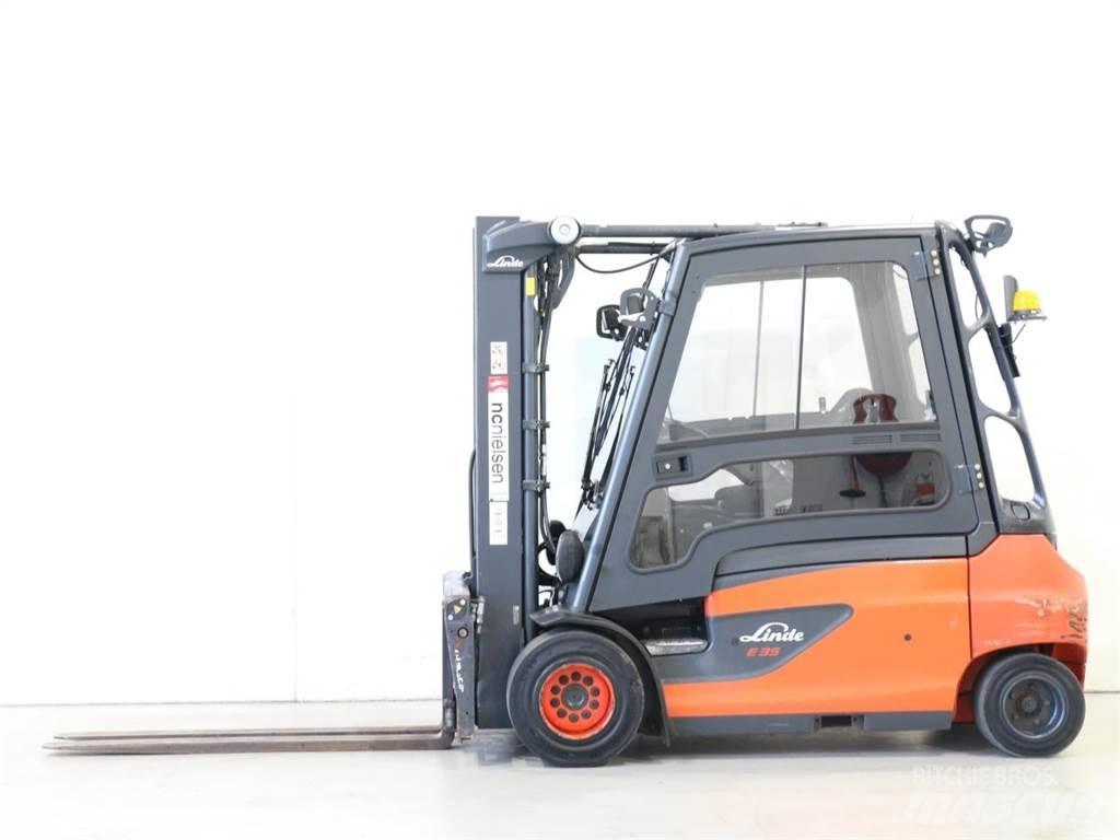 Linde E35L/387-01 バッテリーフォークリフト