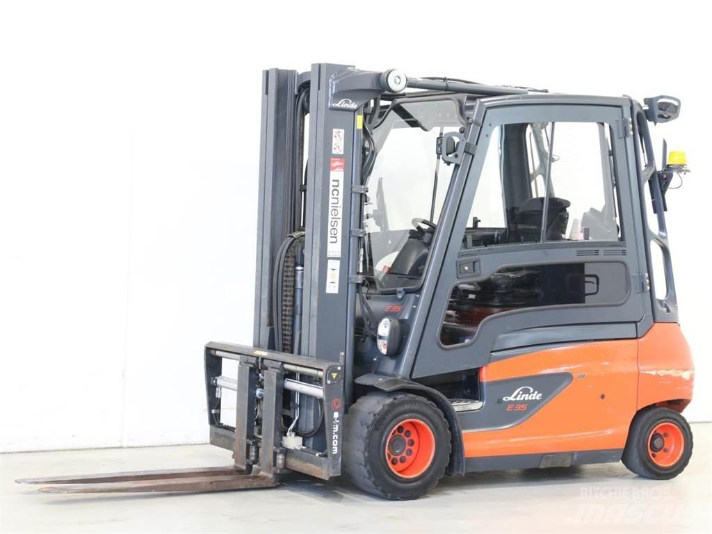 Linde E35L/387-01 バッテリーフォークリフト