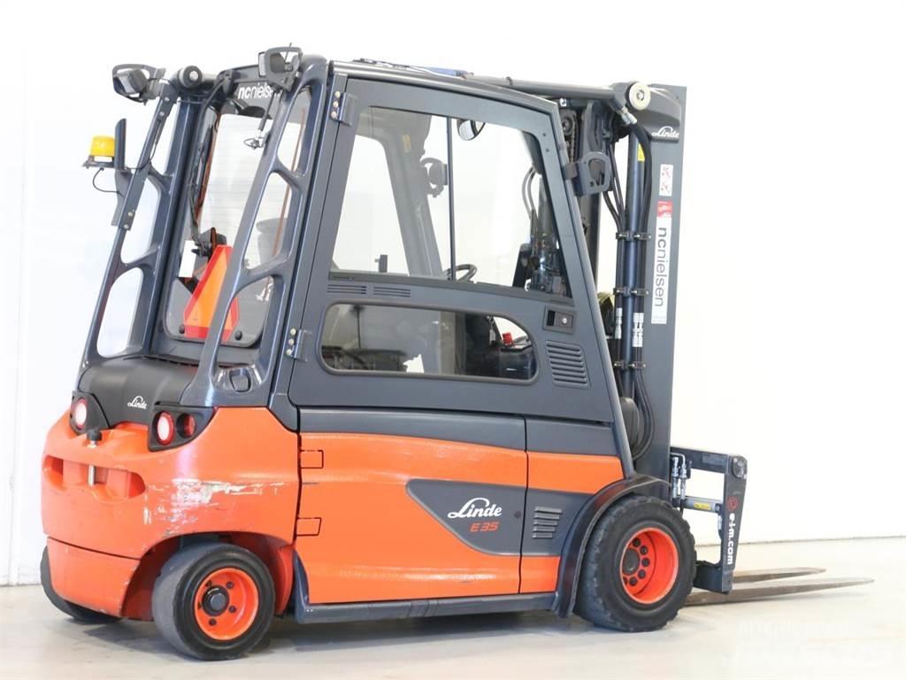 Linde E35L/387-01 バッテリーフォークリフト