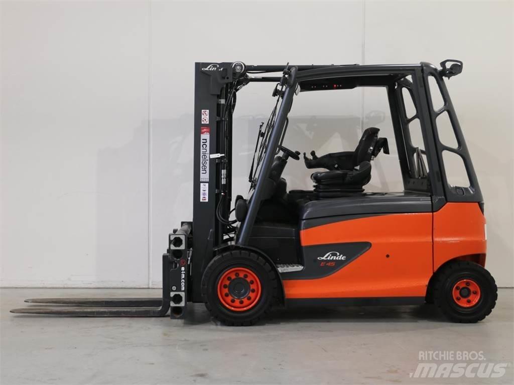 Linde E45/600HL/388 バッテリーフォークリフト