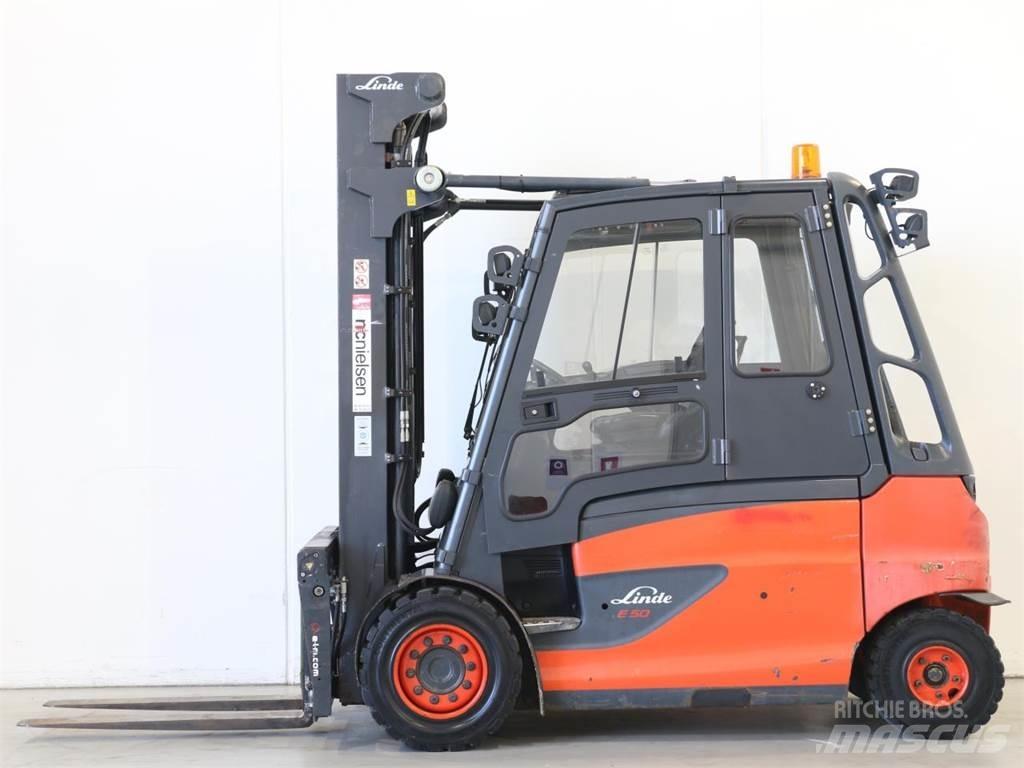 Linde E50/600HL/388 バッテリーフォークリフト