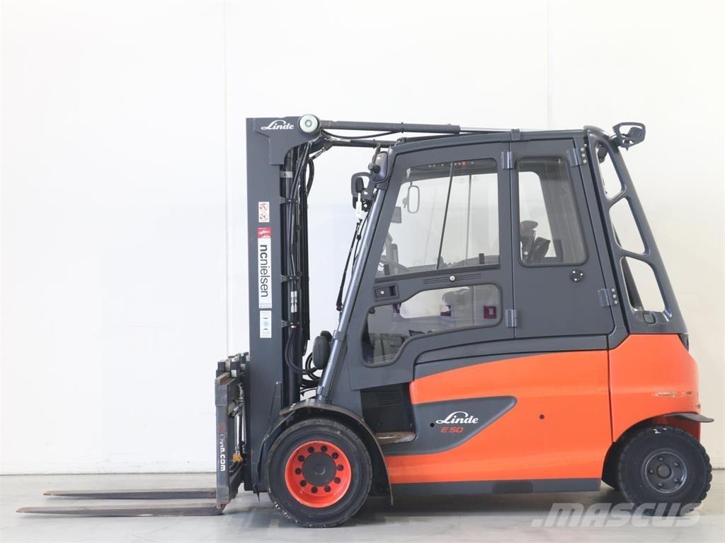 Linde E50/600HL/388 バッテリーフォークリフト