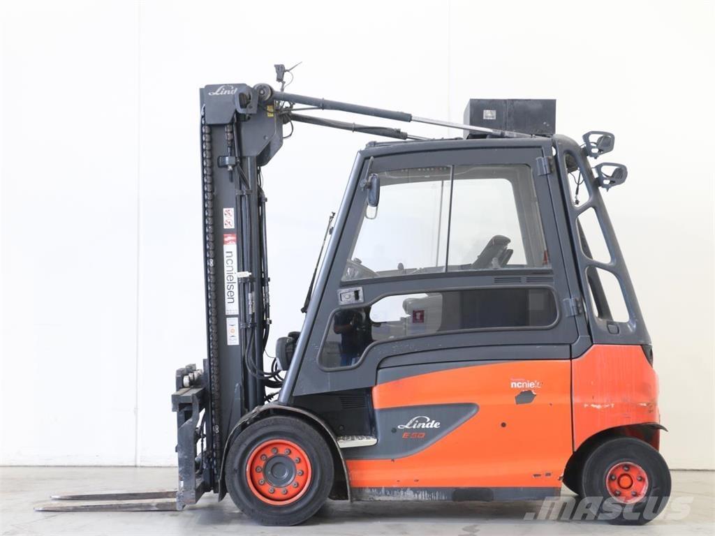Linde E50HL/388 バッテリーフォークリフト