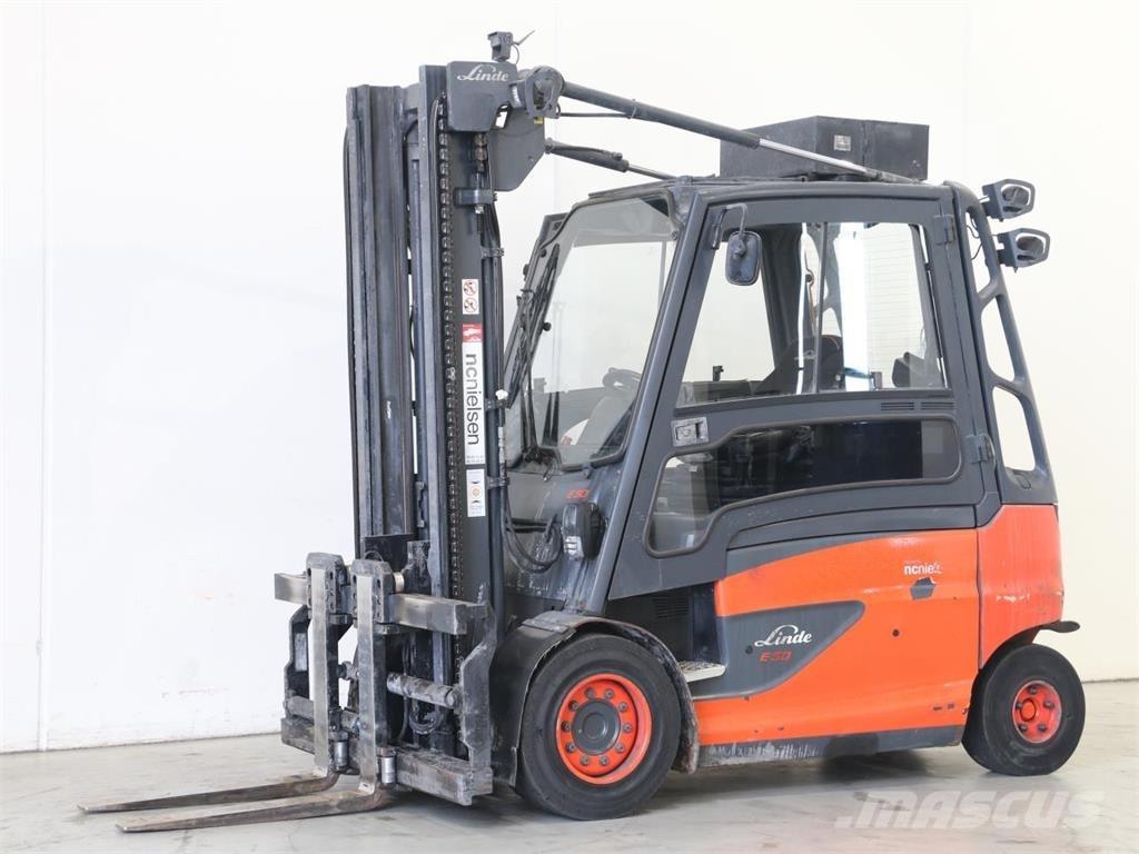Linde E50HL/388 バッテリーフォークリフト