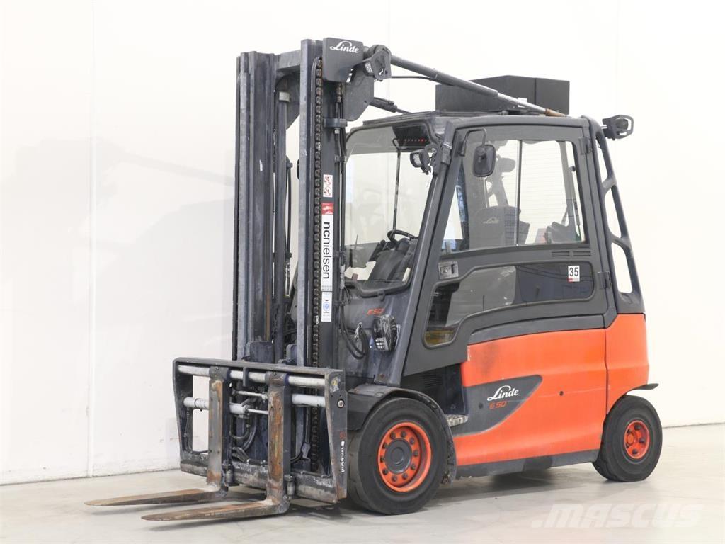 Linde E50HL/388 バッテリーフォークリフト
