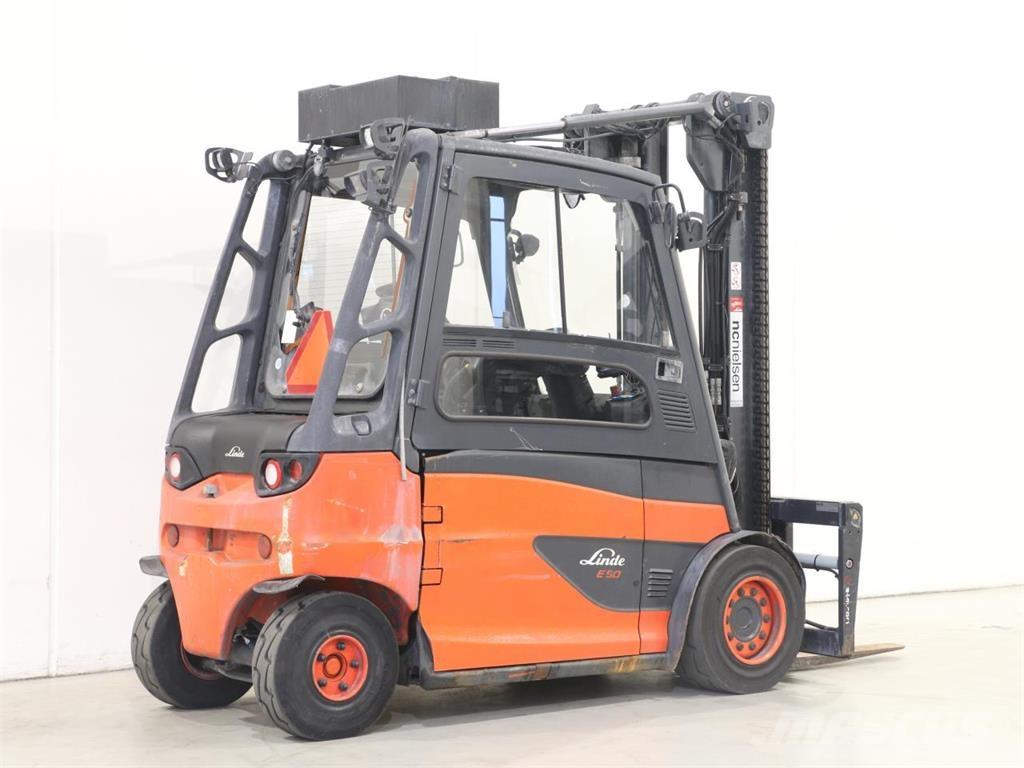Linde E50HL/388 バッテリーフォークリフト