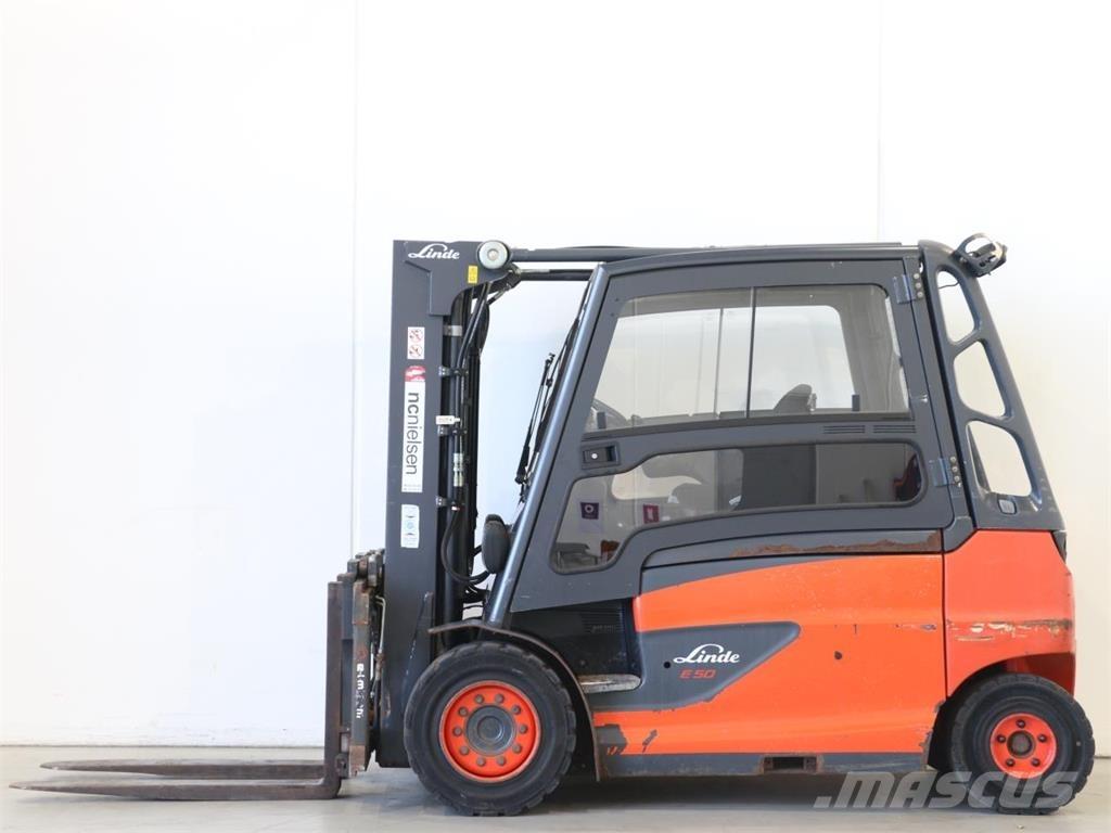 Linde E50L/388 バッテリーフォークリフト